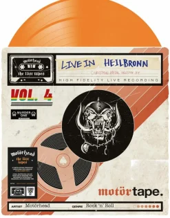 Motorhead - The Lost Tapes Vol. 4 (Live At Sporthalle, Heilbronn, 29th December 1984) 2xLP Vinyl Record (2023 Record Store Day Exclusive Amber Coloured Vinyl)