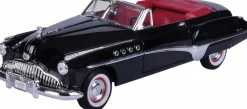 Motormax - Black 1949 Buick Roadmaster Timeless Legends Collection 1/18th Scale Die-Cast Vehicle Replica