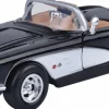 Motormax - Black 1959 Corvette Timeless Legends Collection 1/24th Scale Die-Cast Vehicle Replica