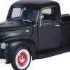 Motormax - Black 1940 Ford Pickup Timeless Legends Collection 1/18th Scale Die-Cast Vehicle Replica