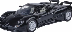 Motormax - Black Pagani Zonda C12 Timeless Legends Collection 1/24th Scale Die-Cast Vehicle Replica