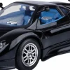 Motormax - Black Pagani Zonda C12 Timeless Legends Collection 1/18th Scale Die-Cast Vehicle Replica