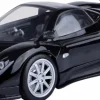 Motormax - Black Pagani Zonda F Timeless Legends Collection 1/18th Scale Die-Cast Vehicle Replica