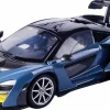 Motormax - Blue McLaren Senna Timeless Legends Collection 1/24th Scale Die-Cast Vehicle Replica