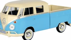 Motormax - Blue Volkswagen Type 2 (T1) Pickup Timeless Legends Collection 1/24th Scale Die-Cast Vehicle Replica