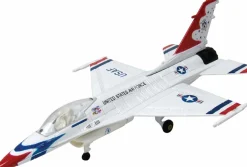 Motormax - F-16 Fighting Falcon Fighter Jet Sky Wings Collection 1/72 Scale Die-Cast Vehicle Replica