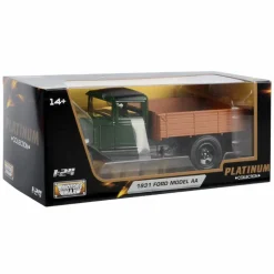 Motormax - Green 1931 Ford Model AA Truck Platinum Collection 1/24th Scale Die-Cast Vehicle Replica