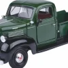 Motormax - Green 1941 Plymouth Pickup Timeless Legends Collection 1/24th Scale Die-Cast Vehicle Replica