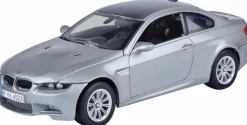Motormax - Grey 2008 BMW M3 Coupe Timeless Legends Collection 1/24th Scale Die-Cast Vehicle Replica