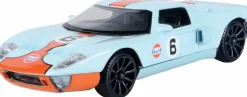 Motormax - Gulf Livery Ford GT Concept Gulf Collection 1/43 Die-Cast Vehicle Replica