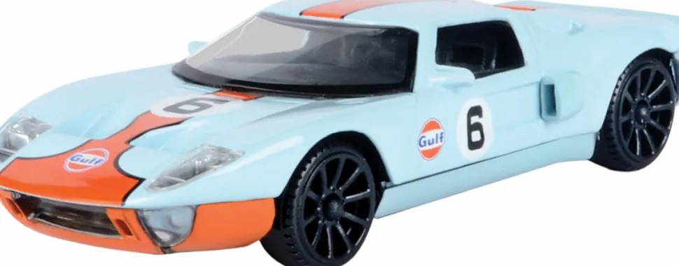 Motormax - Gulf Livery Ford GT Concept Gulf Collection 1/43 Die-Cast Vehicle Replica