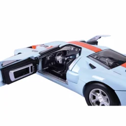 Motormax - Gulf Livery Ford GT Concept Gulf Collection 1/12th Die-Cast Vehicle Replica