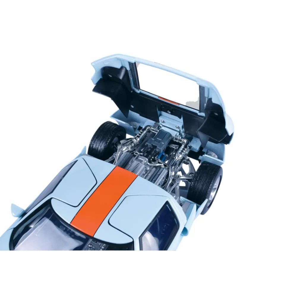Motormax - Gulf Livery Ford GT Concept Gulf Collection 1/12th Die-Cast Vehicle Replica