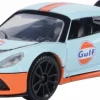 Motormax - Gulf Livery Lotus Exige Gulf Collection 1/43 Die-Cast Vehicle Replica