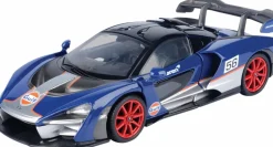 Motormax - Gulf Livery McLaren Senna Gulf Collection 1/24th Die-Cast Vehicle Replica