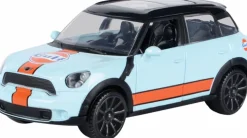 Motormax - Gulf Livery Mini Cooper Countryman Gulf Collection 1/43 Die-Cast Vehicle Replica