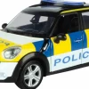 Motormax - Mini Cooper S Countryman Police Car Mini Cooper Collection 1/24th Scale Die-Cast Vehicle Replica