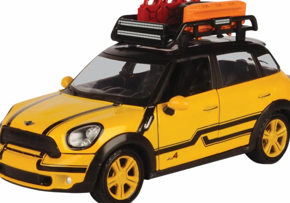 Motormax - Mini Cooper S Countryman with Roof Rack Mini Cooper Collection 1/24th Scale Die-Cast Vehicle Replica