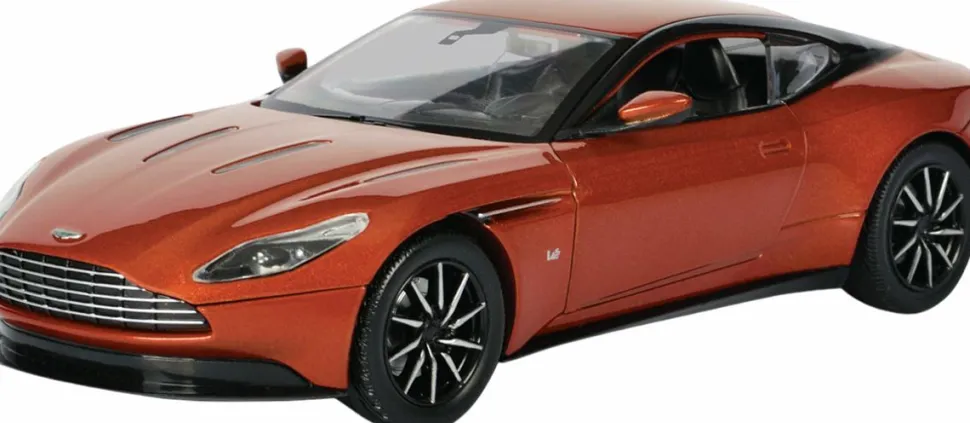 Motormax - Orange Aston Martin DB11 Timeless Legends Collection 1/24th Scale Die-Cast Vehicle Replica