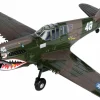 Motormax - P-40 Warhawk Fighter Plane Sky Wings Collection 1/48th Scale Die-Cast Vehicle Replica