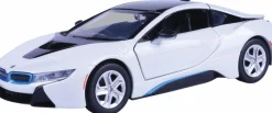 Motormax - Pearl BMW I8 Coupe Timeless Legends Collection 1/24th Scale Die-Cast Vehicle Replica