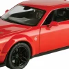 Motormax - Red 2018 Dodge Challenger SRT Hellcat Wide-Body Timeless Legends Collection 1/24th Scale Die-Cast Vehicle Replica