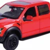 Motormax - Red 2017 Ford F150 Raptor Timeless Legends Collection 1/24th Scale Die-Cast Vehicle Replica