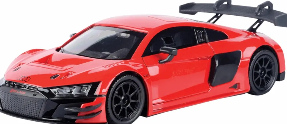 Motormax - Red Audi R8 LMS GT3 Timeless Legends Collection 1/24th Scale Die-Cast Vehicle Replica