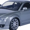 Motormax - Silver Audi TT Coupe Timeless Legends Collection 1/18th Scale Die-Cast Vehicle Replica