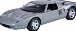 Motormax - Silver Ford GT Concept Timeless Legends Collection 1/24th Scale Die-Cast Vehicle Replica