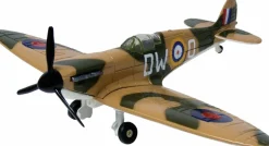 Motormax - Spitfire Fighter Plane Sky Wings Collection 1/48th Scale Die-Cast Vehicle Replica