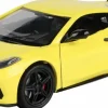 Motormax - Yellow 2020 Corvette C8 Timeless Legends Collection 1/24th Scale Die-Cast Vehicle Replica