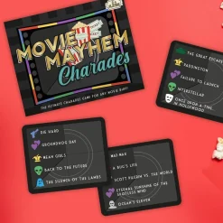 Movie Mayhem Charades - Card Game (100 Cards)