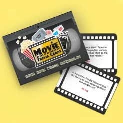 Movie Trivia Cards - Test Your Movie Knowledge Trivia Card Game