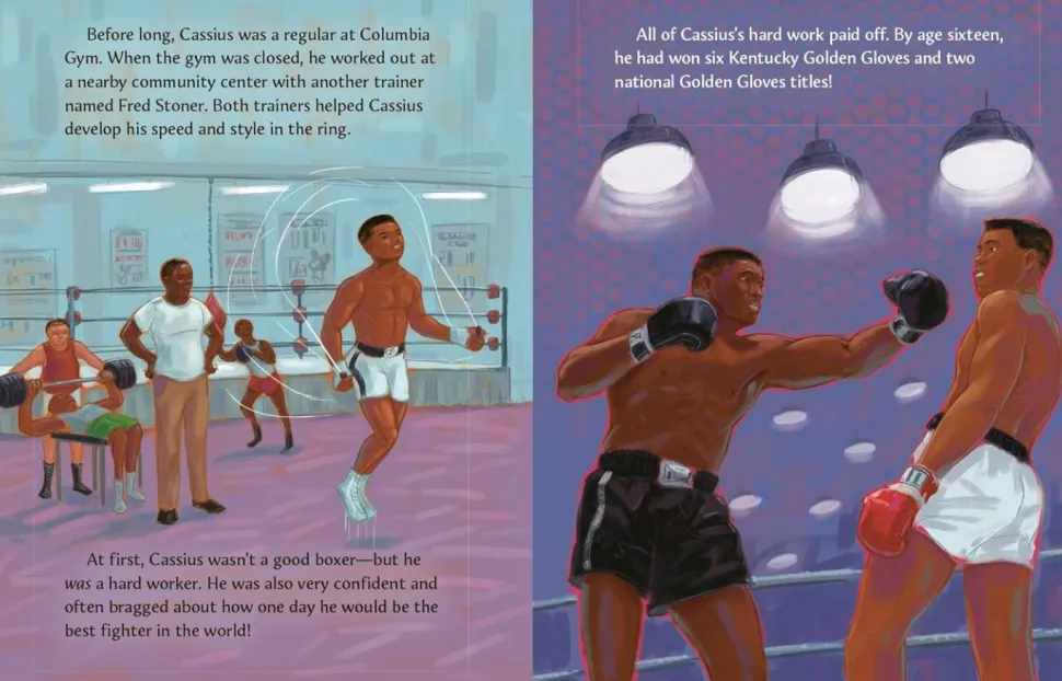 Muhammad Ali - A Little Golden Book Biography Hardcover Book