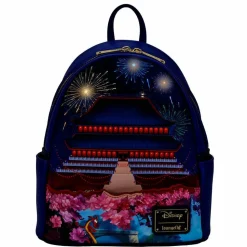 Mulan (1998) - Mulan Castle Light Up 10” Faux Leather Mini Backpack (Int Sales Only)