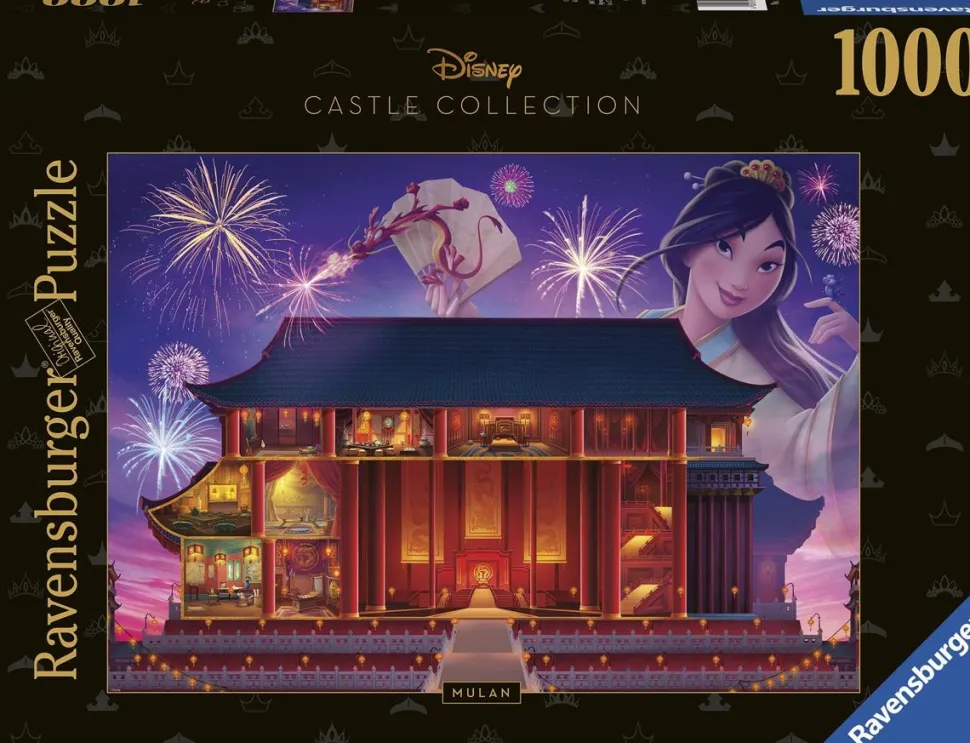 Mulan (1998) - Mulan Disney Castle Collection 1000 Piece Jigsaw Puzzle