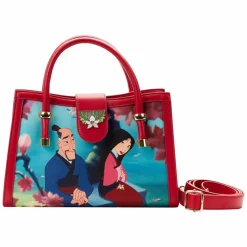 Mulan (1998) - Scenes 7” Faux Leather Crossbody Bag