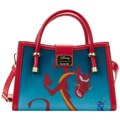 Mulan (1998) - Scenes 7” Faux Leather Crossbody Bag