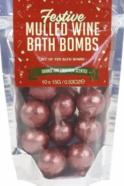 Mulled Wine Bath Bombs