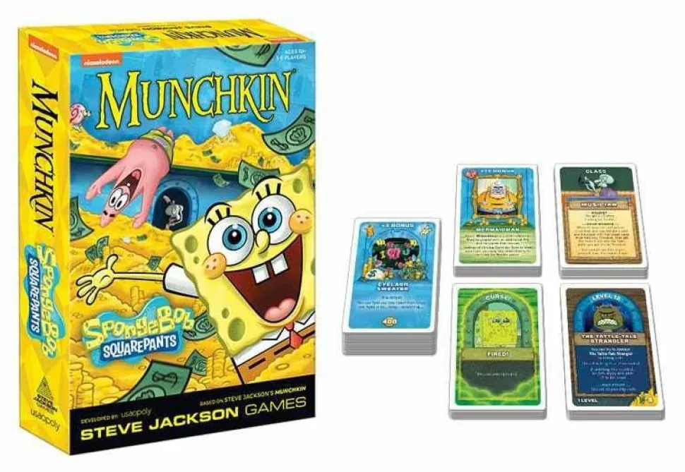 Munchkin - Spongebob SquarePants Card Game