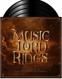 Music From The Lord Of The Rings Trilogy performed by The City of Prague Philharmonic Orchestra 4xLP Vinyl Record
