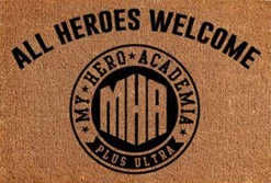 My Hero Academia - All Heroes Welcome Doormat