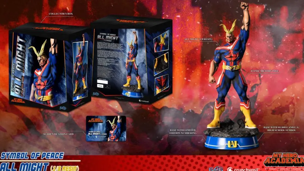 My Hero Academia - All Might as the Symbol of Peace 1/8th Scale Statue
