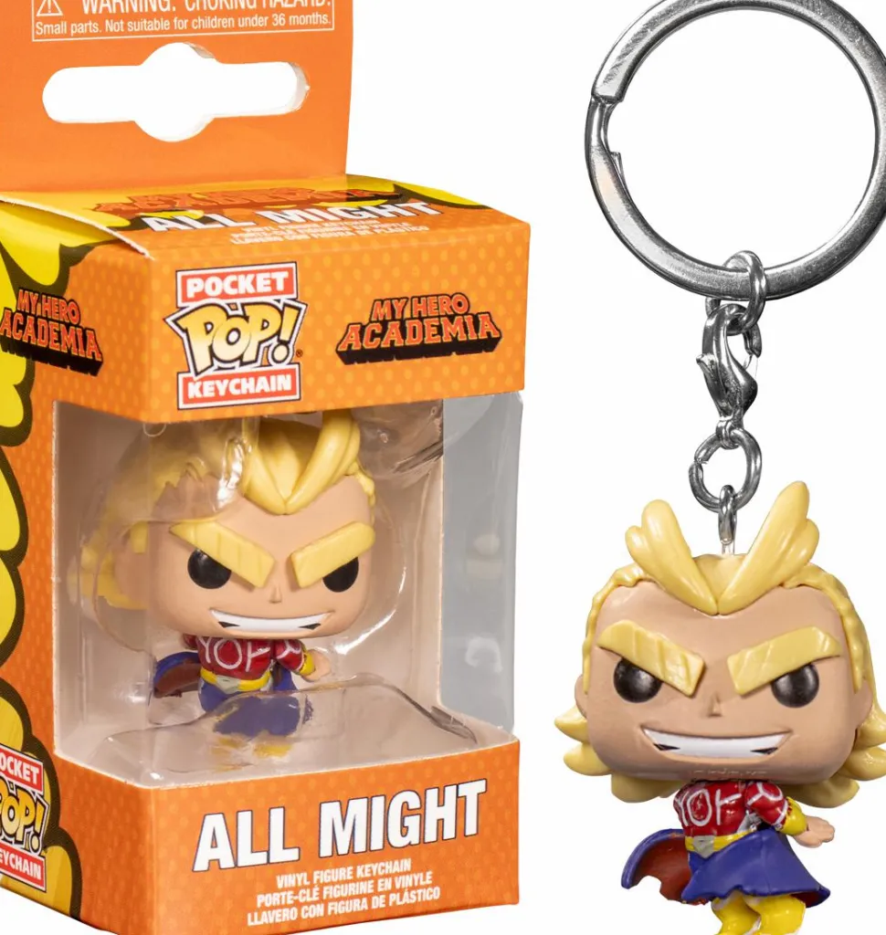 My Hero Academia - All Might Silver Age Pocket Pop! Vinyl Keychain