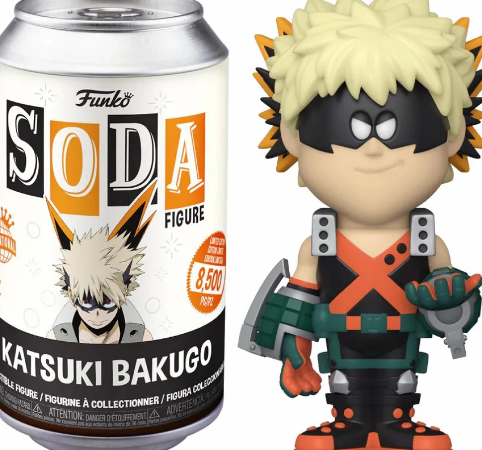 My Hero Academia - Bakugo Vinyl SODA Figure in Collector Can (International Edition)