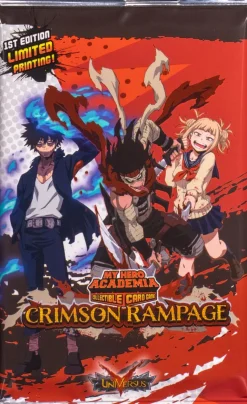 My Hero Academia - Collectible Card Game Wave 2 Crimson Rampage Booster Pack (10 Cards)