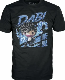 My Hero Academia - Dabi Pop! Tees Unisex Black T-Shirt