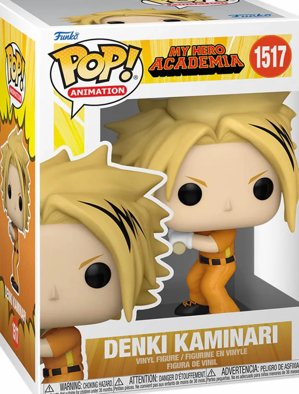 My Hero Academia - Denki Kaminari (Baseball) Pop! Vinyl Figure