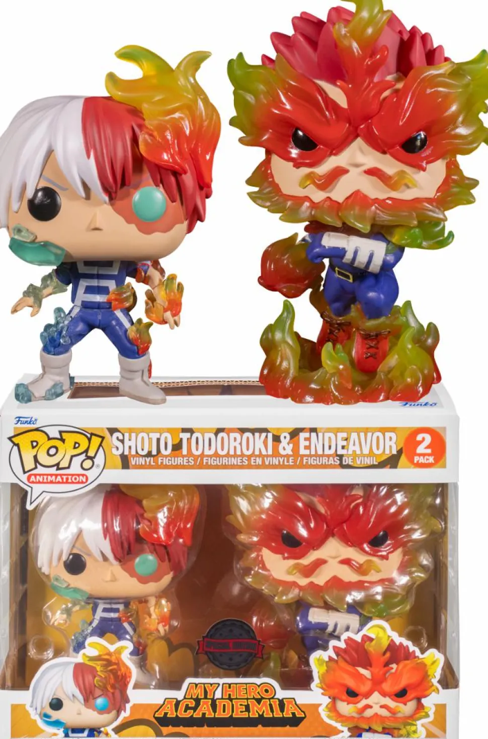 My Hero Academia - Endeavour & Todoroki Pop! Vinyl Figure 2-Pack